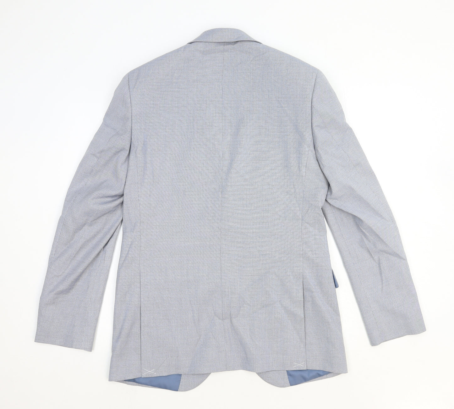 Marks and Spencer Womens Grey Polyester Jacket Blazer Size M