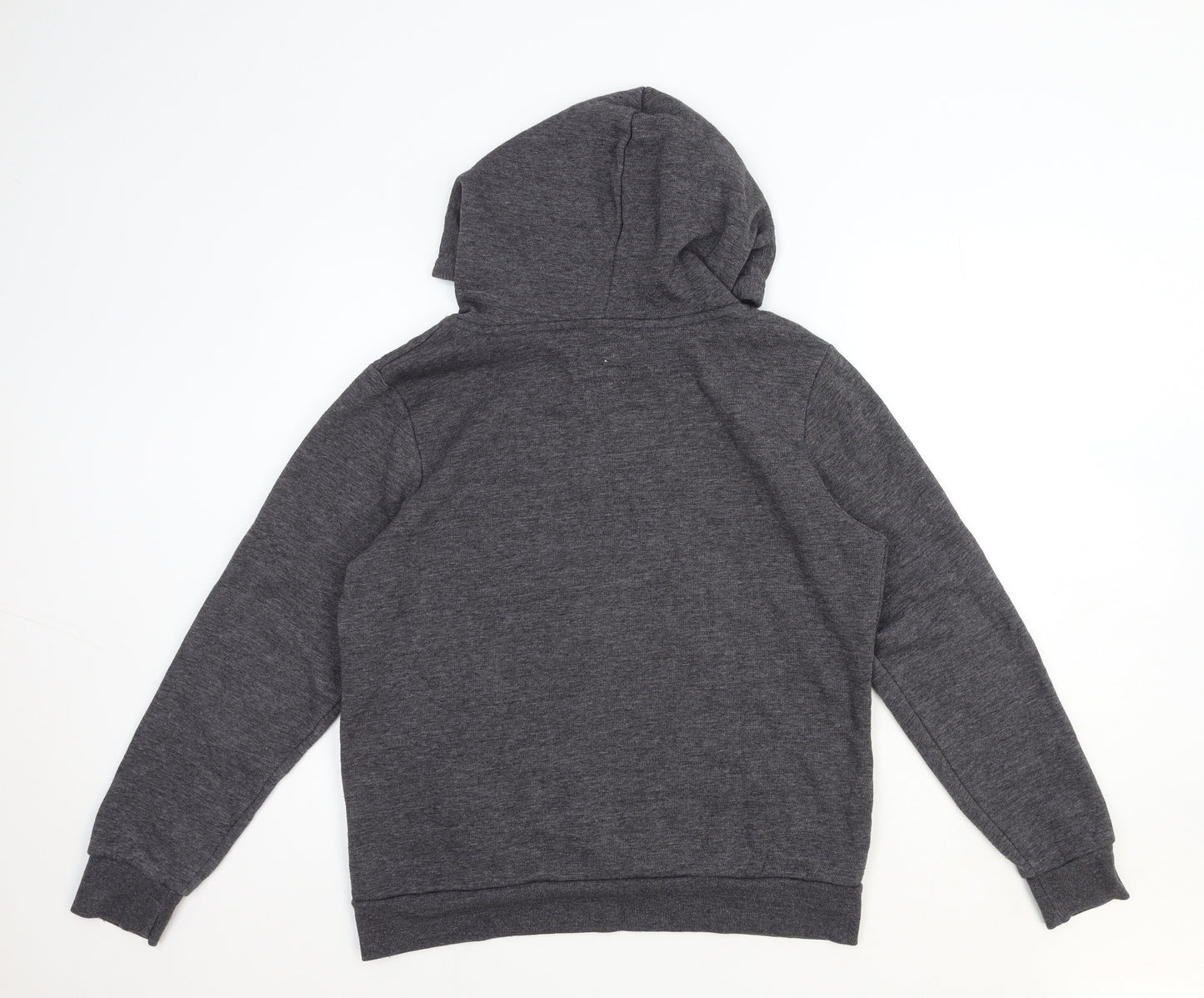 Primark Womens Grey Cotton Pullover Hoodie Size 14 Pullover - New York