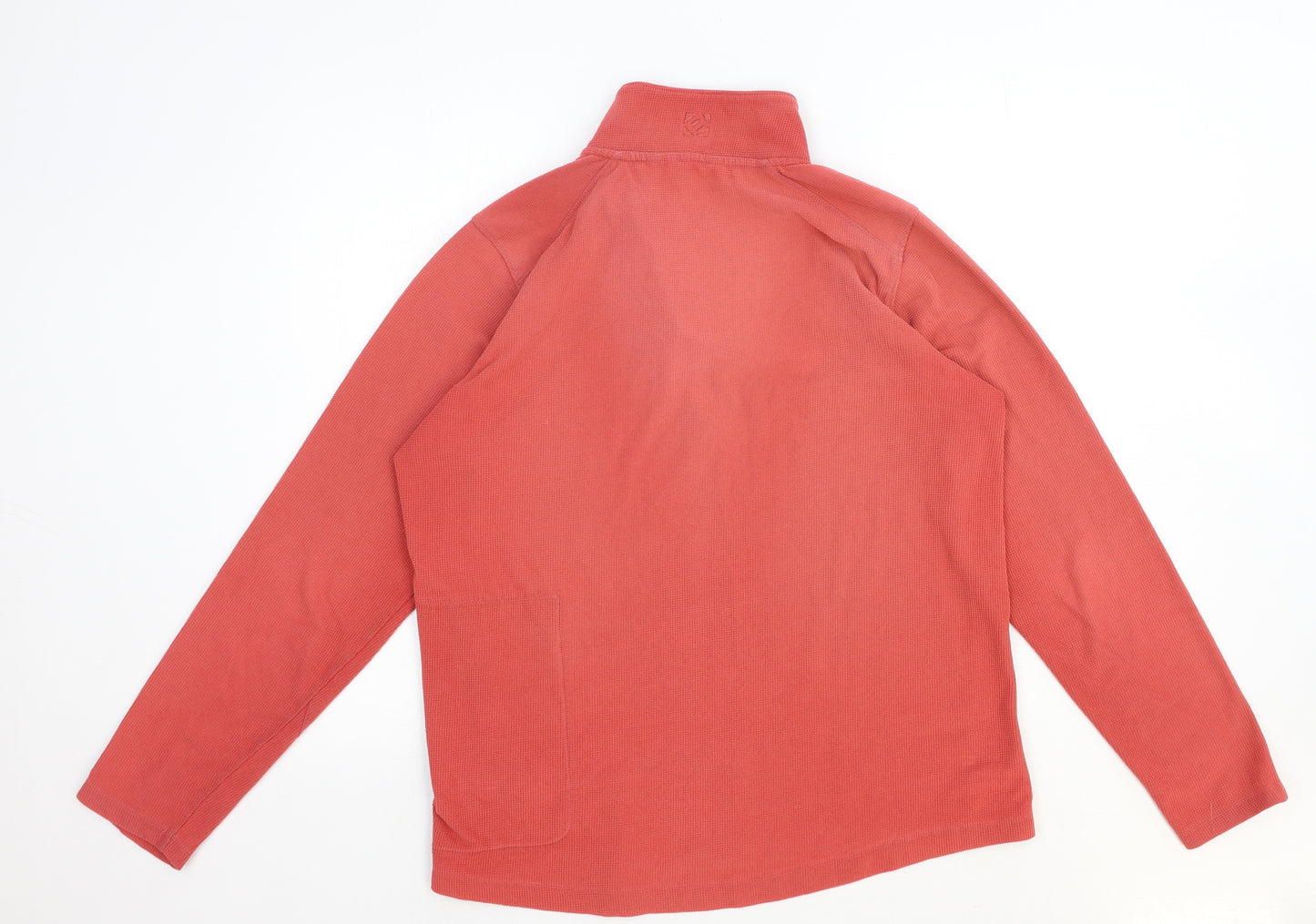 Rohan Womens Pink High Neck Polyester Pullover Jumper Size M