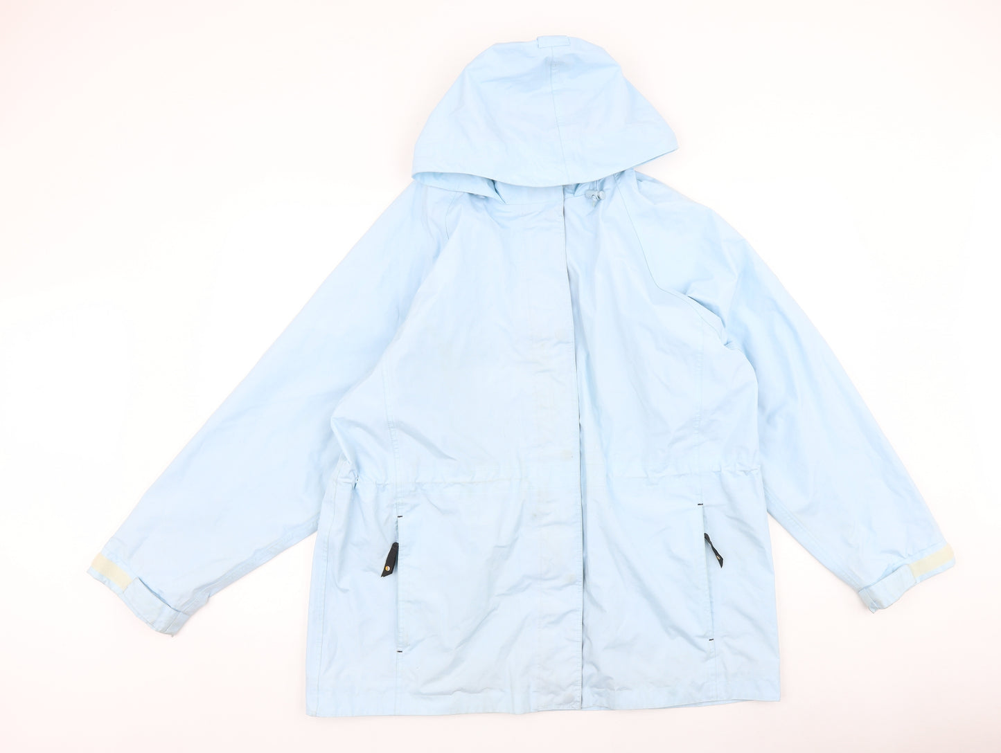 Regatta Womens Blue Windbreaker Coat Size 16 Zip