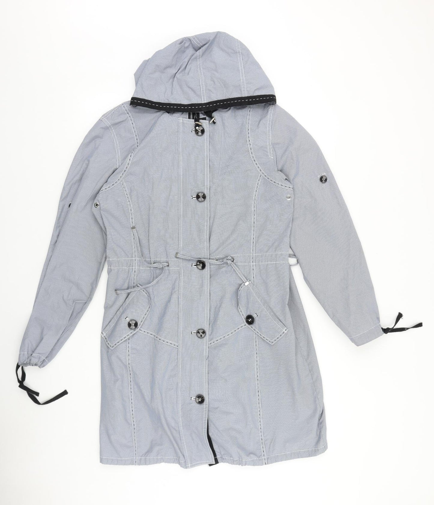 Conceptk Womens Blue Jacket Size 10 Zip