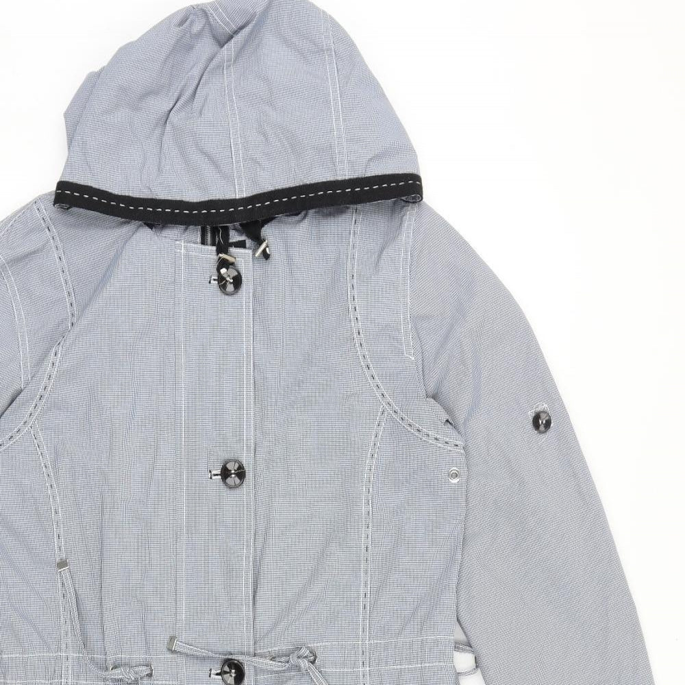 Conceptk Womens Blue Jacket Size 10 Zip