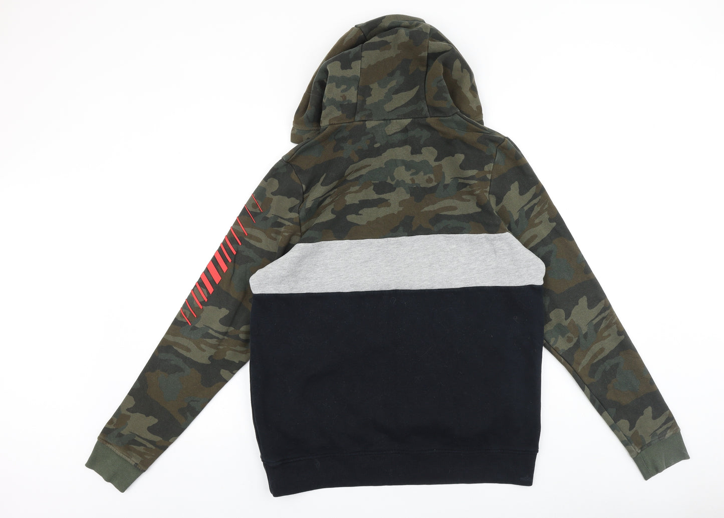 NEXT Boys Green Cotton Pullover Hoodie Size 16 Years Pullover