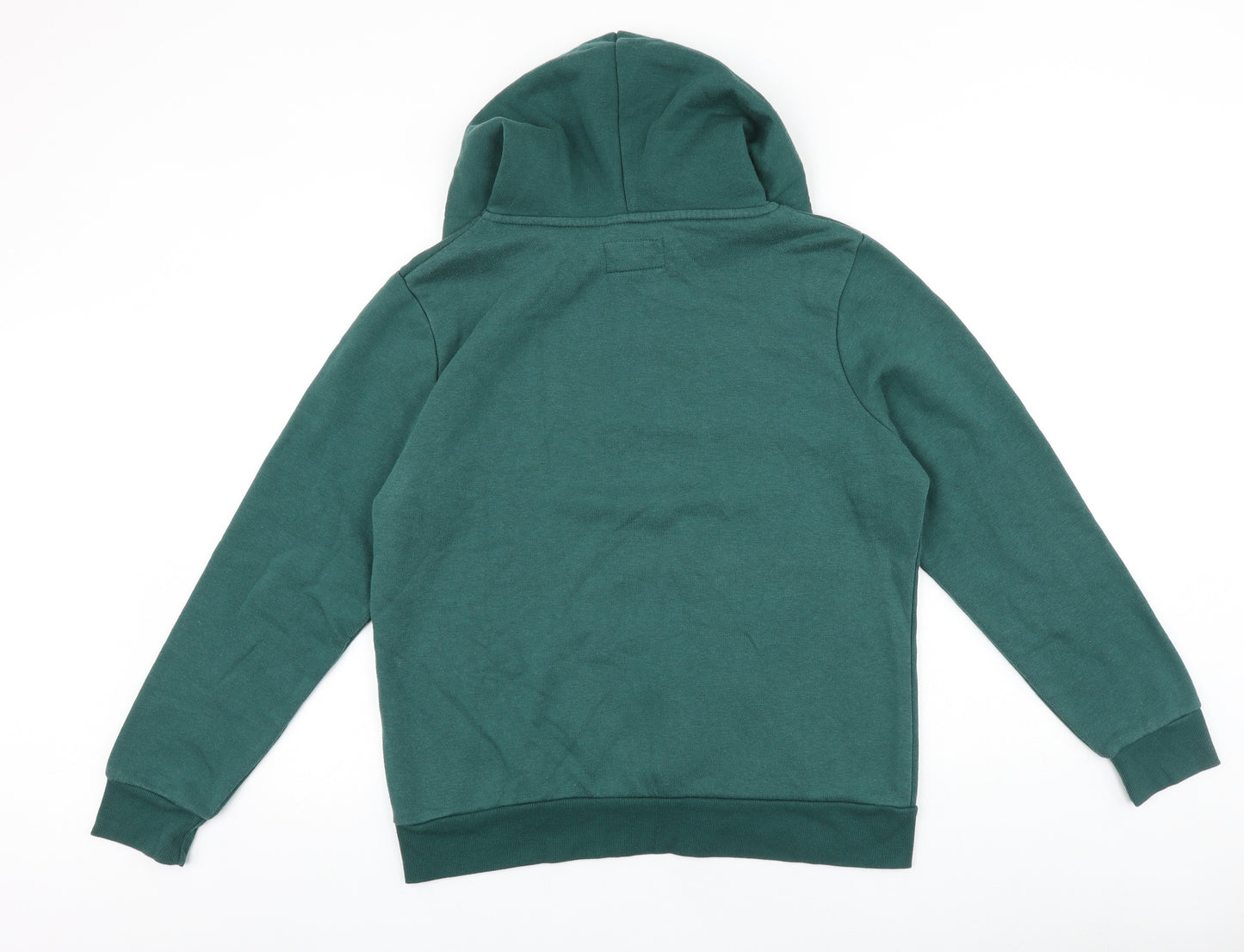 Primark Womens Green Cotton Pullover Hoodie Size L Pullover