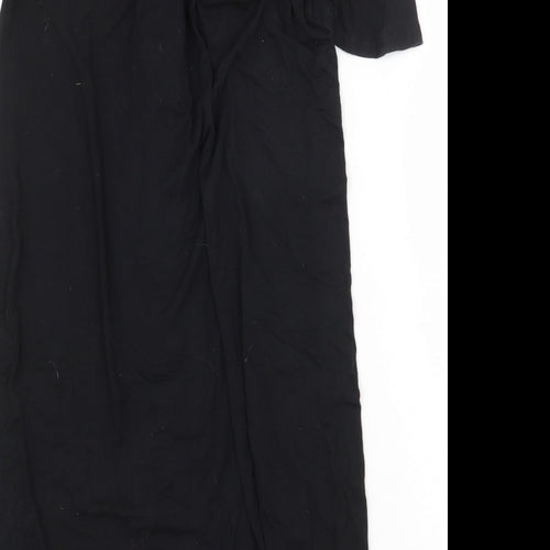 Ann Harvey Womens Black Viscose Trapeze & Swing Size 22 V-Neck Pullover