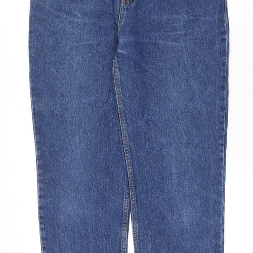 VIP By Hareno Mens Blue Cotton Straight Jeans Size 34 in Regular Zip