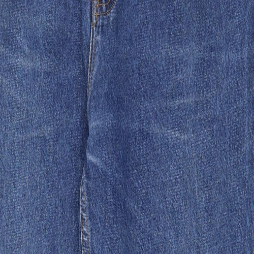 VIP By Hareno Mens Blue Cotton Straight Jeans Size 34 in Regular Zip