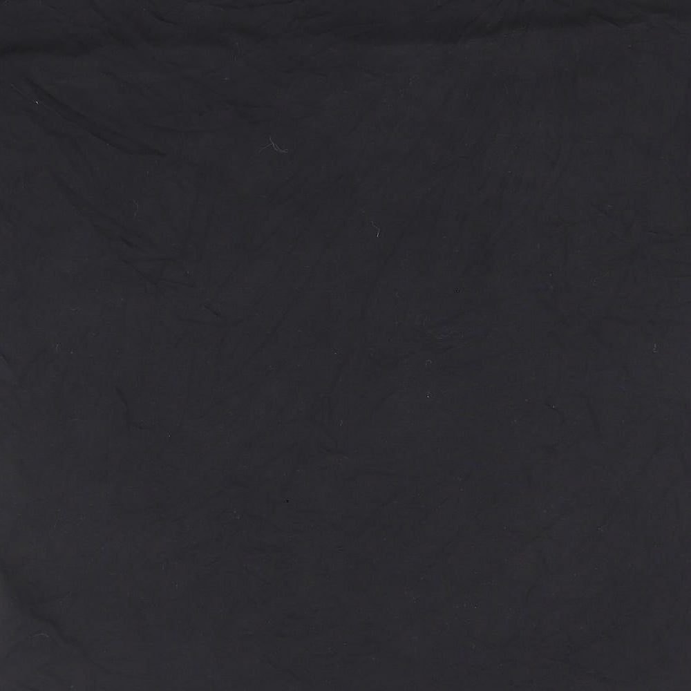 Per Una Womens Black Animal Print Polyester Basic T-Shirt Size 12 Scoop Neck - Leopard Print