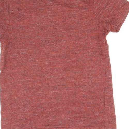 Nutmeg Boys Brown Cotton Basic T-Shirt Size 11-12 Years Round Neck Pullover - Challenge Accepted