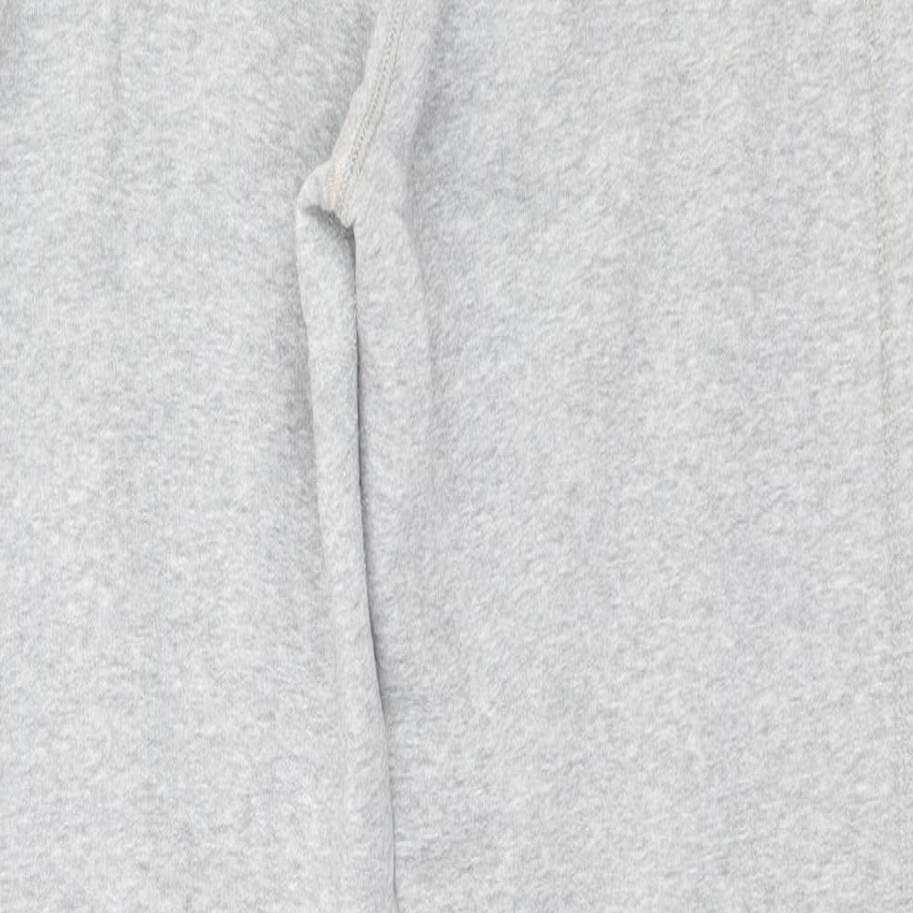 Converse Mens Grey Cotton Sweatpants Trousers Size S Regular Drawstring