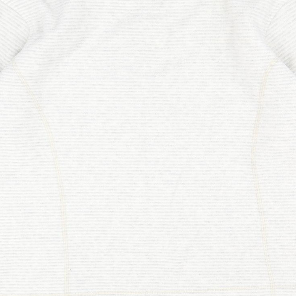 Regatta Womens Ivory Polyester Pullover Sweatshirt Size 14 Zip