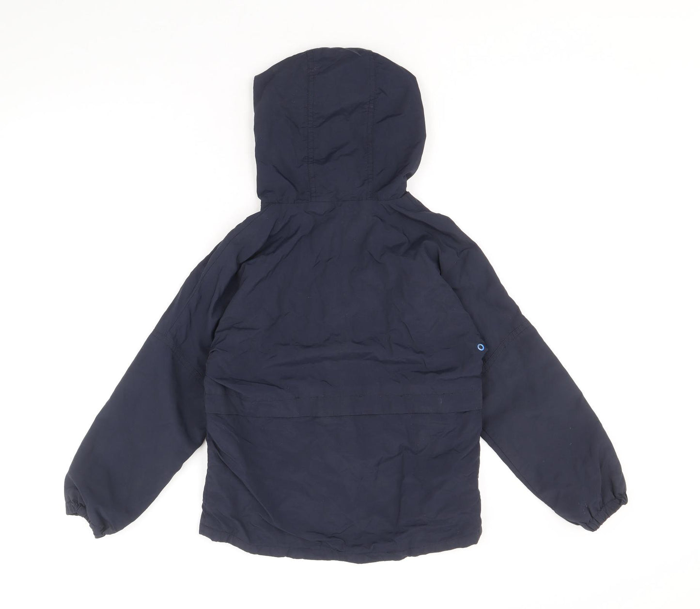 NEXT Boys Blue Windbreaker Jacket Size 5-6 Years Zip
