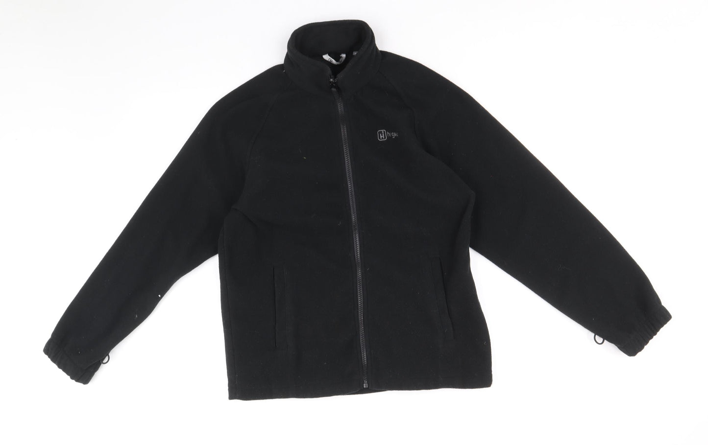 Hi-Gear Boys Black Jacket Size 12-13 Years Zip