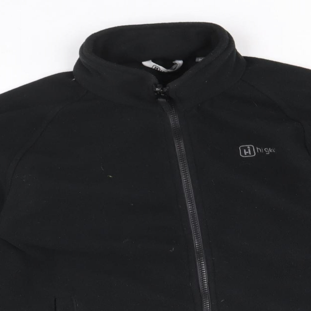 Hi-Gear Boys Black Jacket Size 12-13 Years Zip