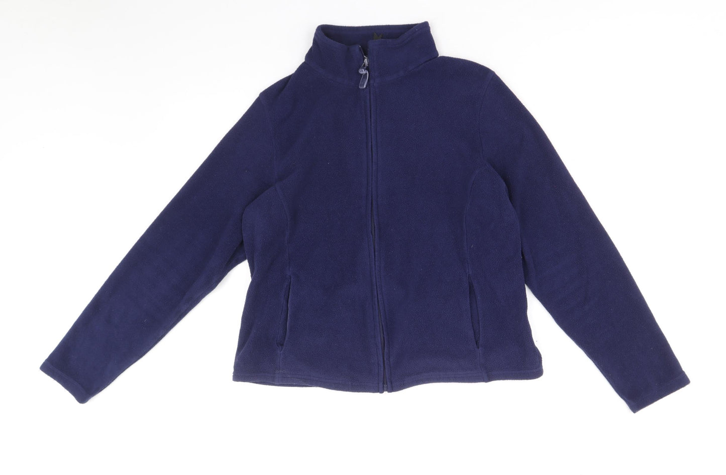 Marks and Spencer Womens Blue Jacket Size 14 Zip