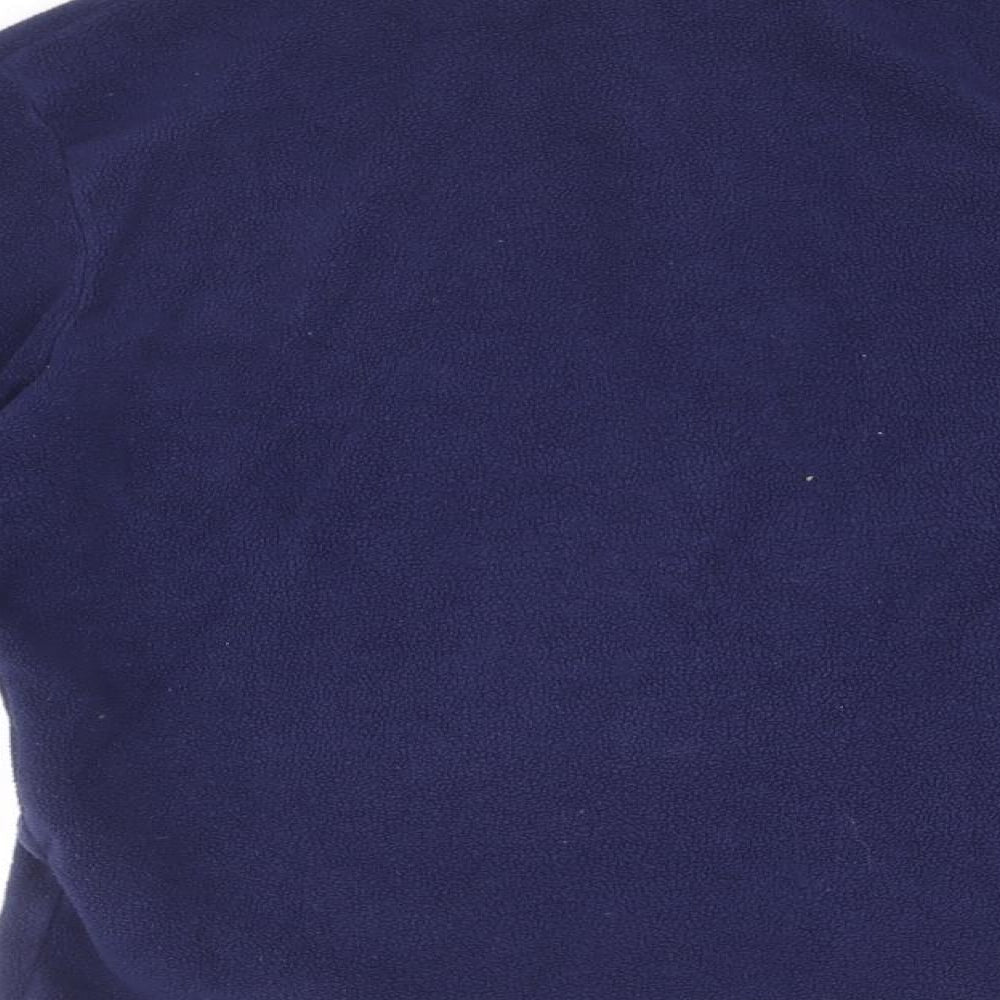 Marks and Spencer Womens Blue Jacket Size 14 Zip