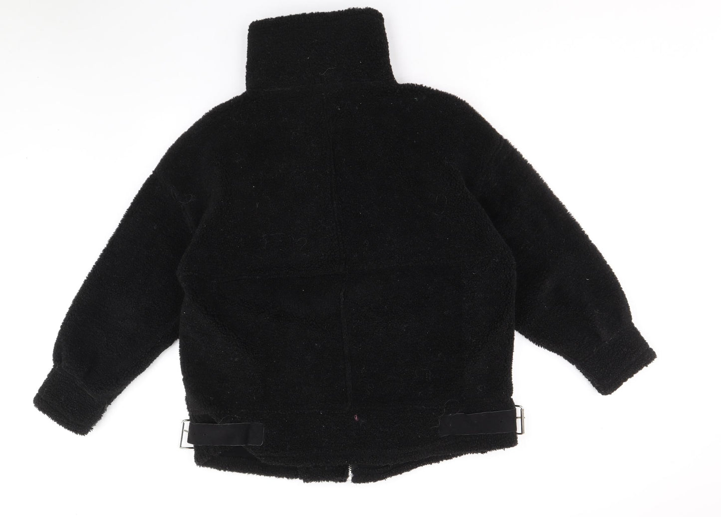 Missguided Womens Black Jacket Size 8 Zip