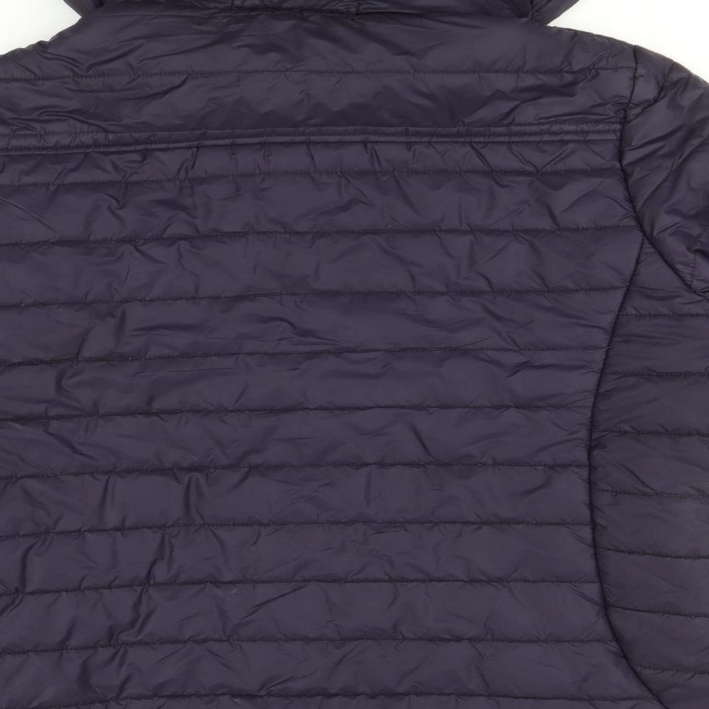 Rivers Womens Purple Jacket Size 18 Zip