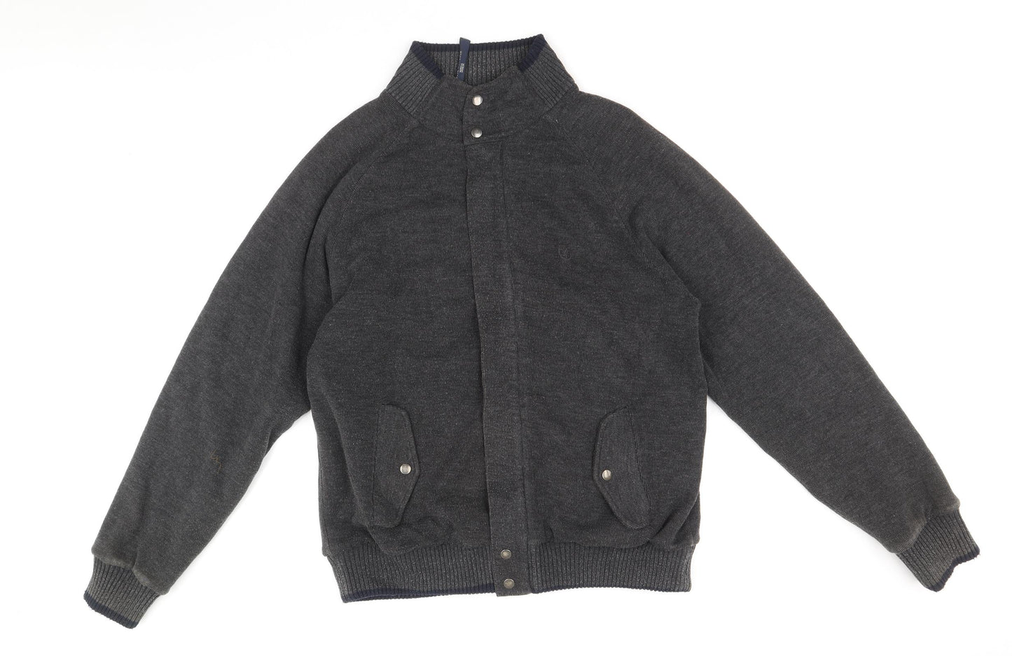 Marks and Spencer Mens Black Jacket Size L Zip