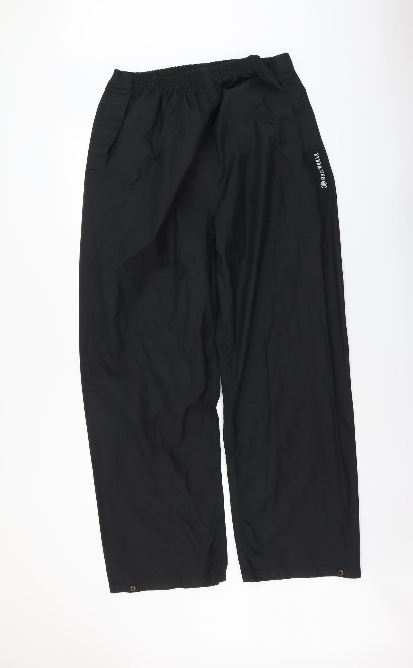 Peter Storm Mens Black Polyester Sweatpants Trousers Size 2XL L30 in Regular