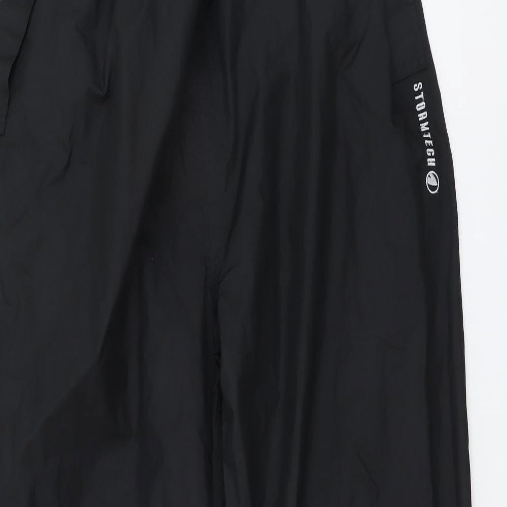 Peter Storm Mens Black Polyester Sweatpants Trousers Size 2XL L30 in Regular