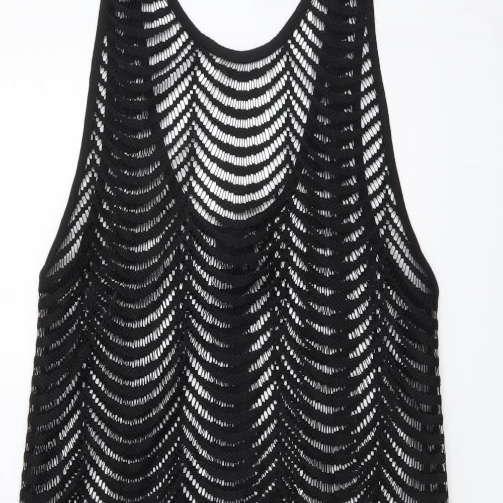 New Look Womens Black Polyester One Piece Size M