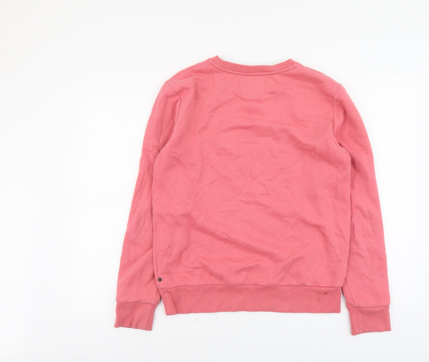 Calvin Klein Womens Pink Cotton Pullover Sweatshirt Size S Pullover