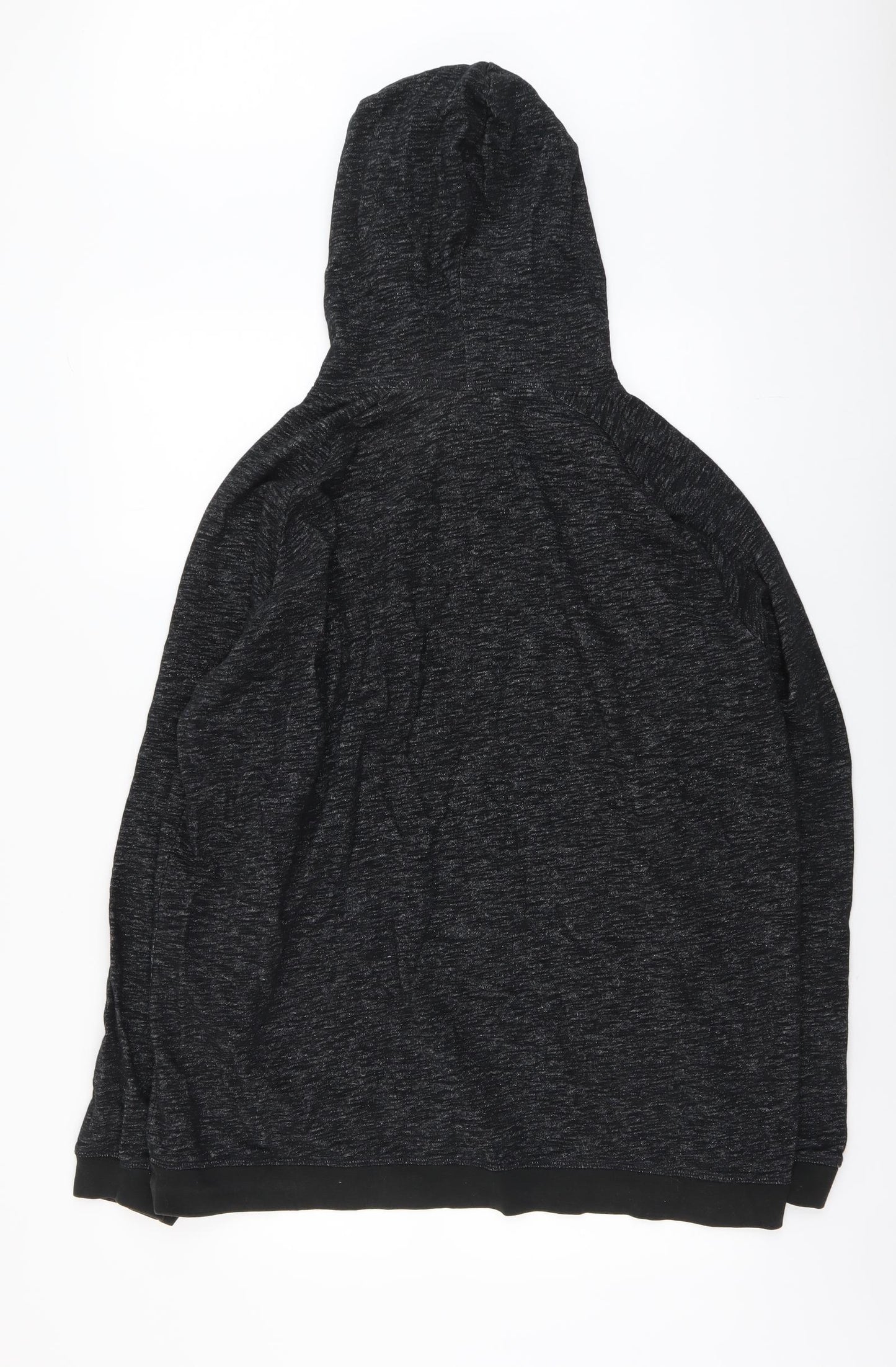 H&M Mens Black Cotton Pullover Hoodie Size XL