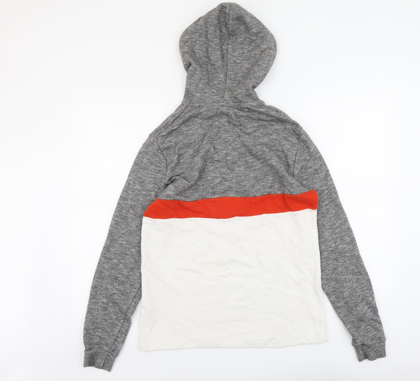 ASOS Mens Multicoloured Cotton Pullover Hoodie Size XS