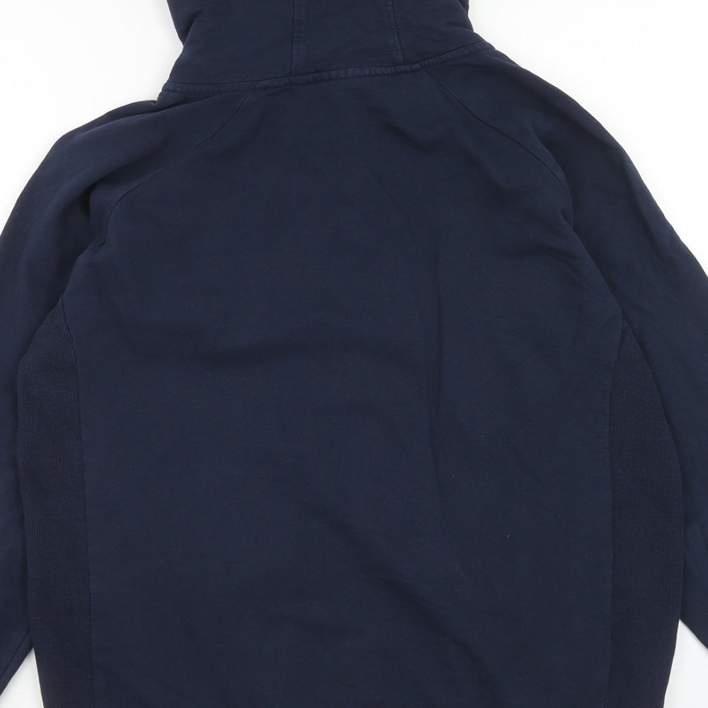 Sketchers Boys Blue Cotton Full Zip Hoodie Size 14-15 Years Zip