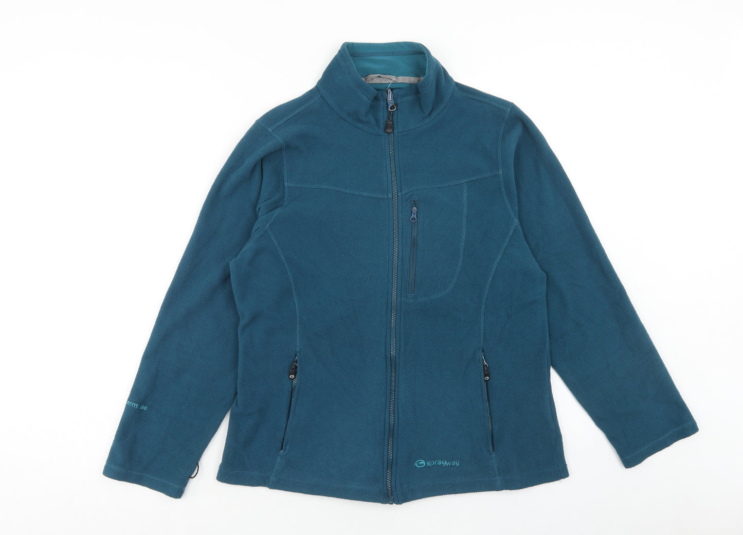 Sprayway Womens Blue Jacket Size 12 Zip