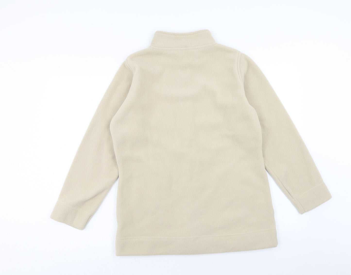 EWM Womens Beige Jacket Size S Zip