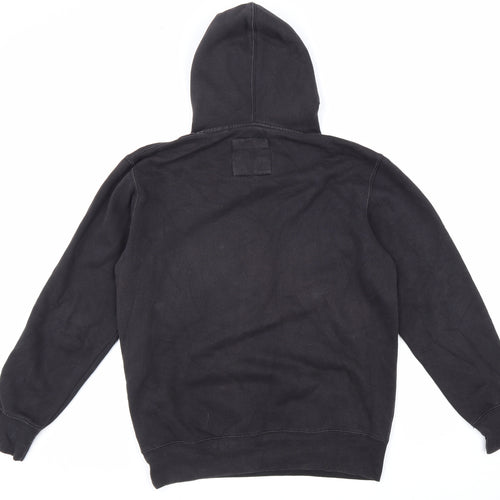 Pull&Bear Womens Black Cotton Pullover Hoodie Size M Pullover