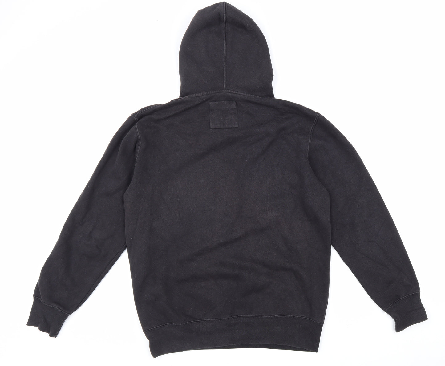 Pull&Bear Womens Black Cotton Pullover Hoodie Size M Pullover