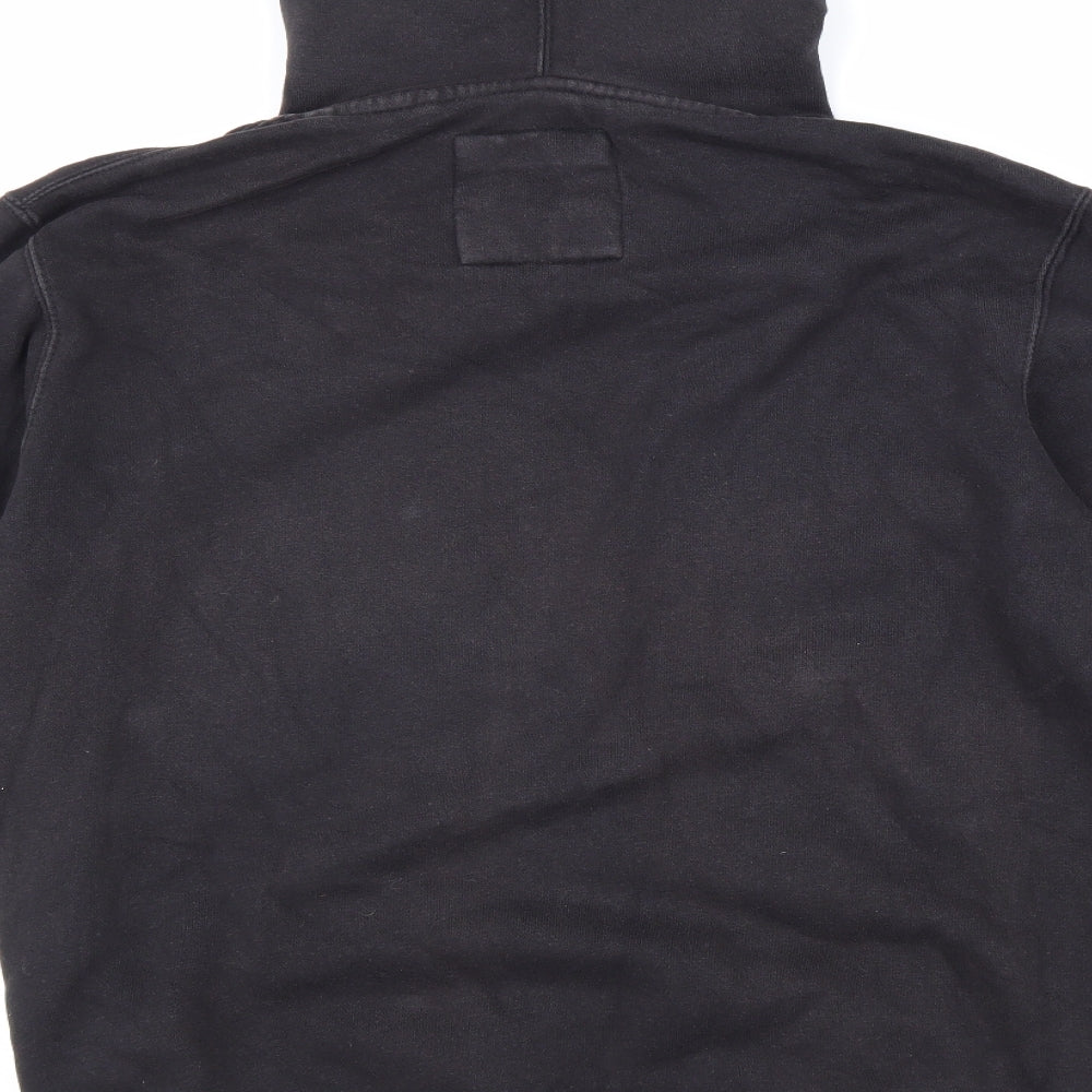 Pull&Bear Womens Black Cotton Pullover Hoodie Size M Pullover