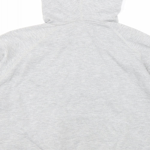 Goula Boys Grey Cotton Pullover Hoodie Size 10-11 Years Pullover - Athletic