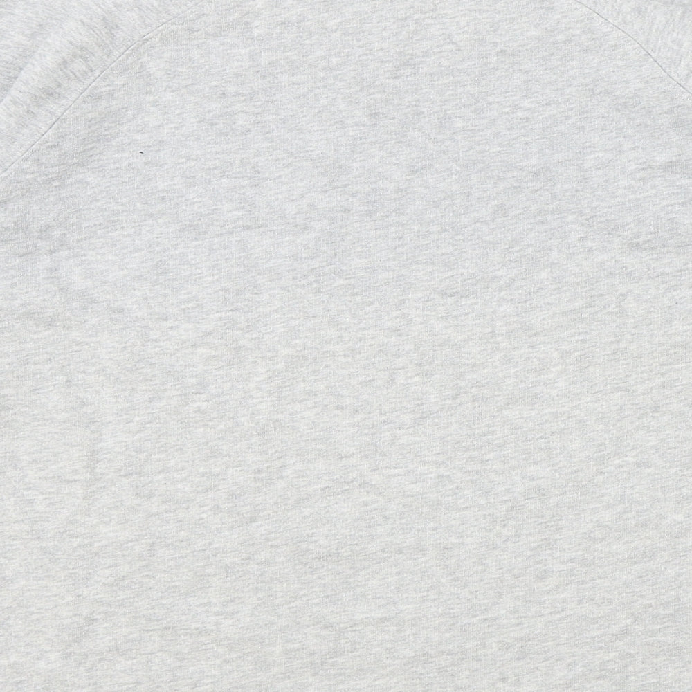 White label Womens Grey Cotton Pullover Sweatshirt Size 12 Pullover
