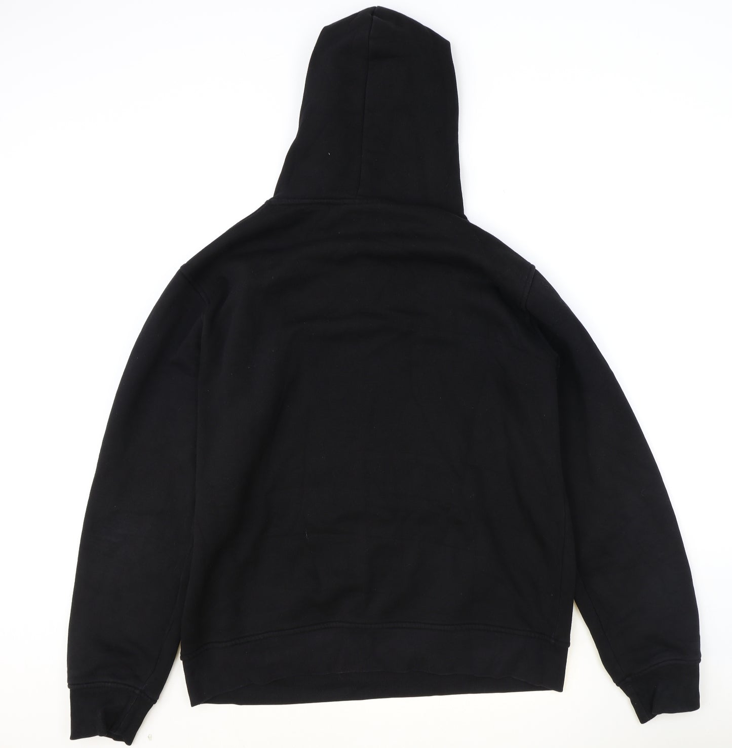 NICCE Womens Black Cotton Pullover Hoodie Size XL Pullover