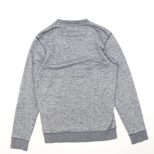 NEXT Mens Blue Cotton Pullover Sweatshirt Size S