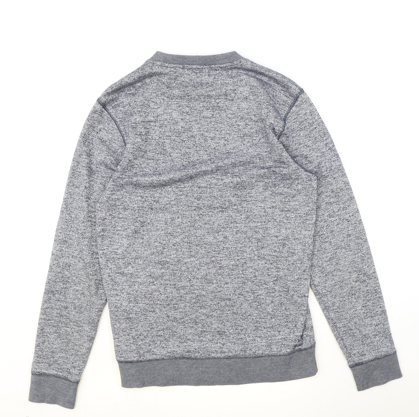 NEXT Mens Blue Cotton Pullover Sweatshirt Size S