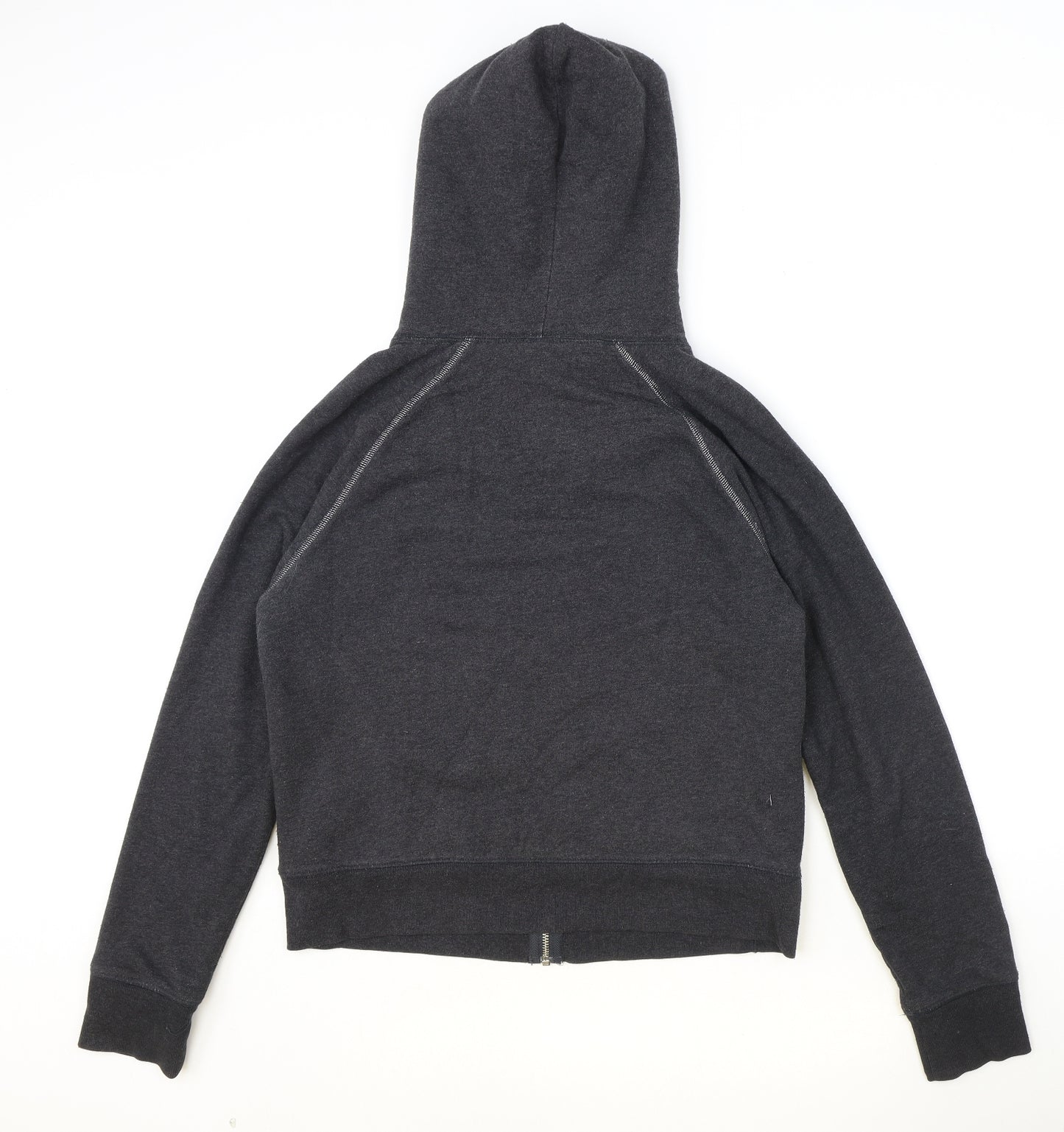 Gap Womens Grey Cotton Full Zip Hoodie Size S Zip