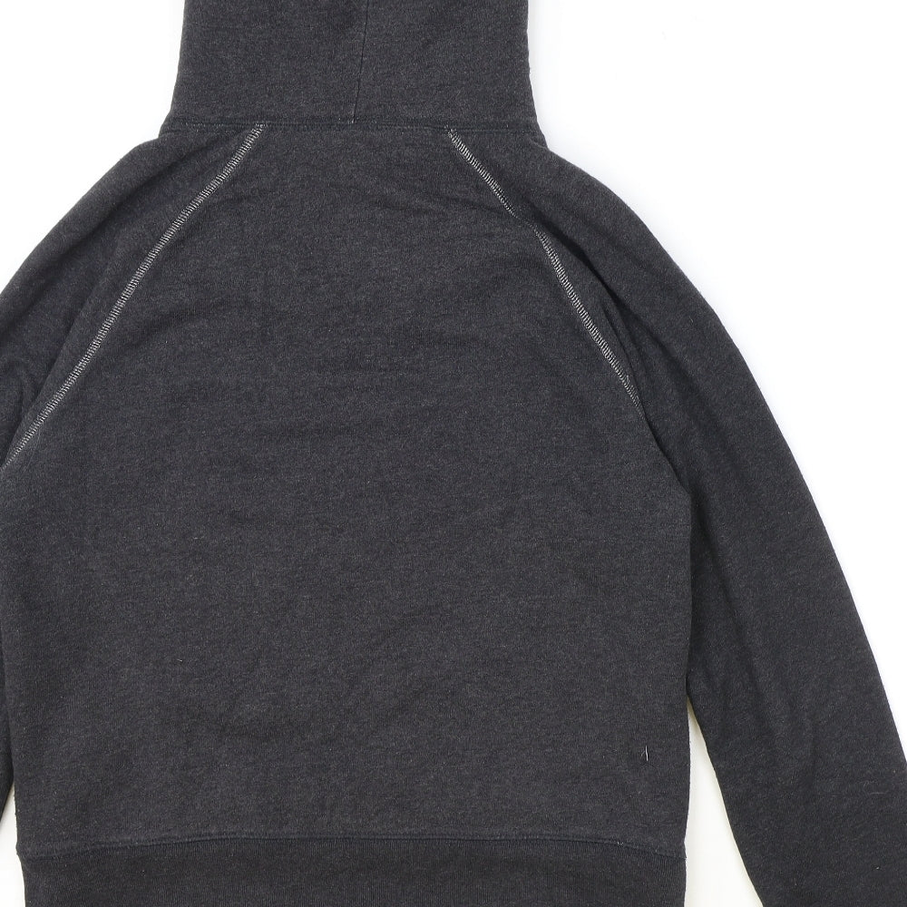 Gap Womens Grey Cotton Full Zip Hoodie Size S Zip