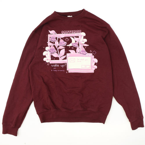 Port & Company Womens Red Cotton Pullover Sweatshirt Size M Pullover - Do What You Love