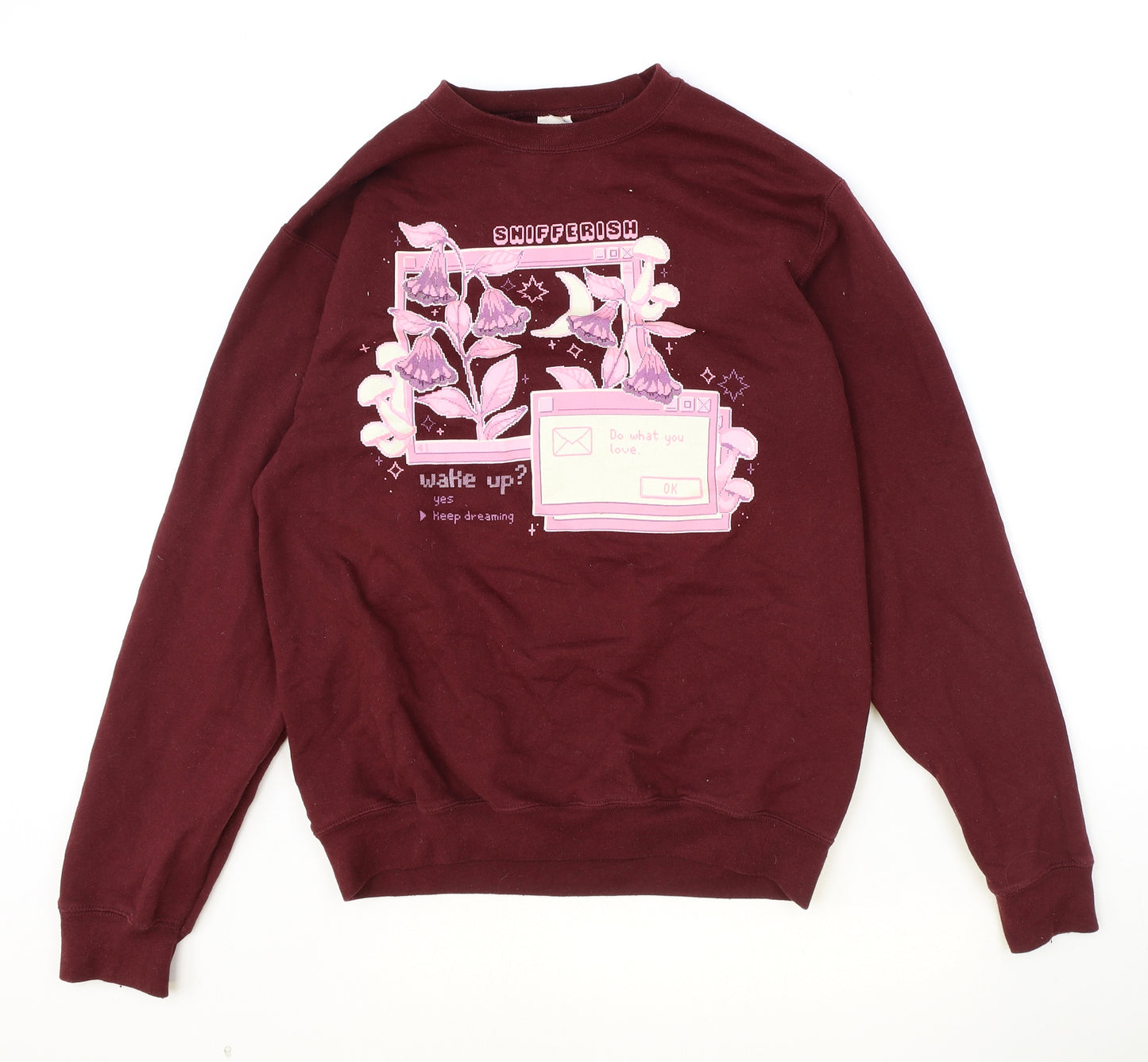 Port & Company Womens Red Cotton Pullover Sweatshirt Size M Pullover - Do What You Love