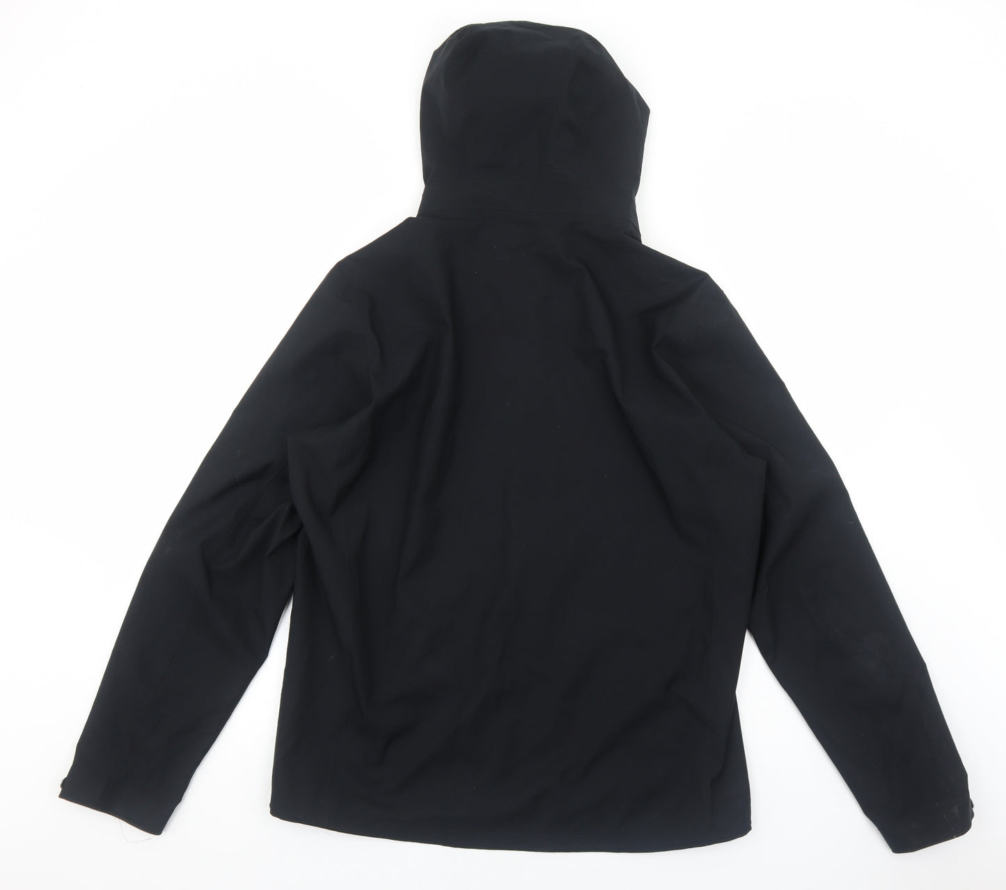Uniqlo Mens Black Windbreaker Jacket Size L Zip