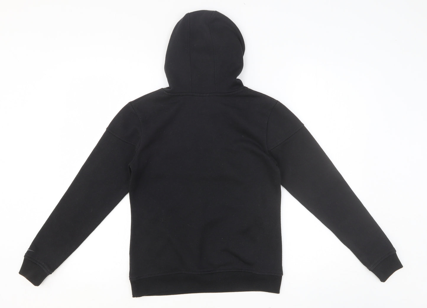 LA Gear Girls Black Polyester Pullover Hoodie Size 9-10 Years Pullover