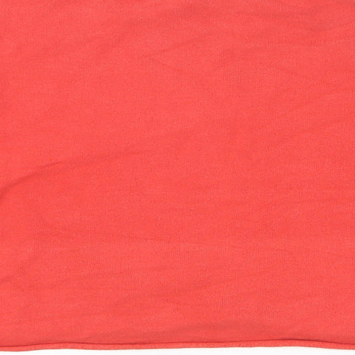 Miss Selfridge Womens Red Cotton Pullover Sweatshirt Size 16 Pullover