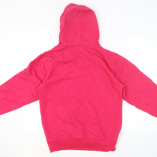 Preworn Womens Purple Cotton Pullover Hoodie Size S Pullover - I Love London