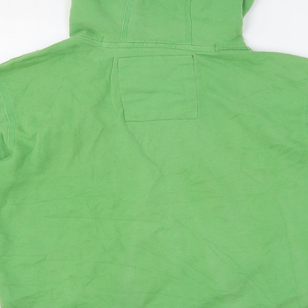 NEXT Mens Green Cotton Pullover Hoodie Size M