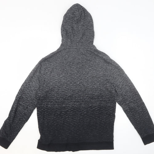 Burton Mens Grey Cotton Full Zip Hoodie Size M